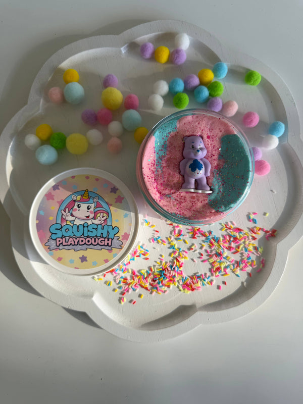 Squishy Play Playdough Tub – Care Bears Inspired