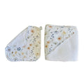 Cuddle Bug & Co Hooded Towel & Wash Cloth Set Meadow