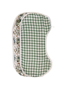 Cuddle Bug & Co Burp Bib Jurassic & Forest Gingham