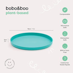 Plant-Based Plates (20cm) - Purple