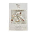 Cuddle Bug & Co Organic Jersey Baby Wrap Set Desert Palms