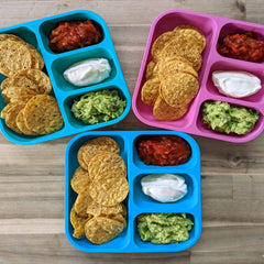 Plant-Based Bento Plate - Blue (22x21cm)