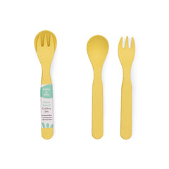 Plant-Based Cutlery Set - Yellow (13cm)