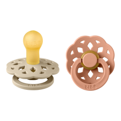 BIBS Boheme Pacifier - Size 1 (0-6 Months) 2 Pack