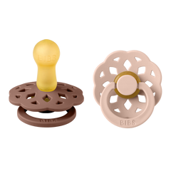 BIBS Boheme Pacifier - Size 2 (6+ Months) 2 Pack