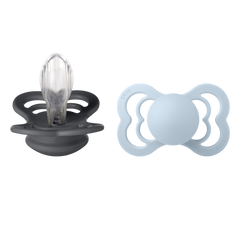 BIBS Supreme Silicone Pacifier - 2 Pack