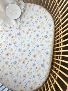 Cuddle Bug & Co  Co-Sleeper Sheet Meadow