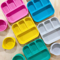Plant-Based Bento Plates- Yellow (22x21cm)