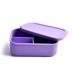 Bento-Style Lunch Box 3 Compartment Silicone