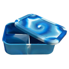 Bento-Style Lunch Box 3 Compartment Silicone