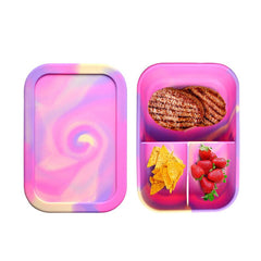 Bento-Style Lunch Box 3 Compartment Silicone