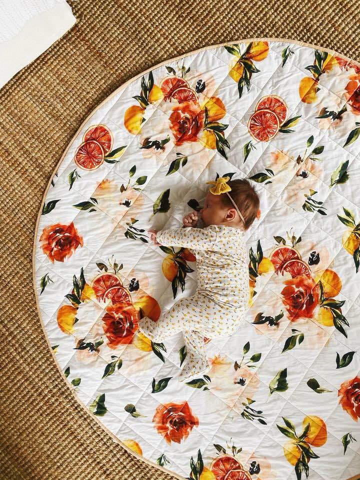 Citrus Blossom Bliss Playmat