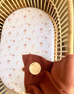 Cuddle Bug & Co Co-Sleeper Sheet Desert Palms