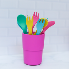 Plant-Based Cutlery Set - Green (13cm)