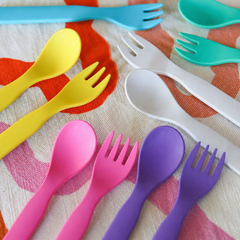 Plant-Based Cutlery Set - Pink (13cm)