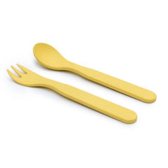 Plant-Based Cutlery Set - Yellow (13cm)