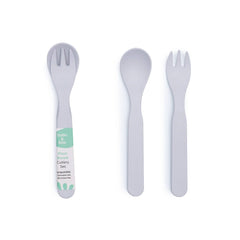 Plant-Based Cutlery Set - Grey (13cm)