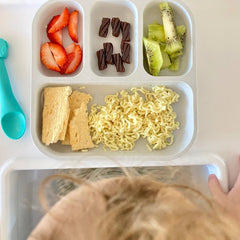 Plant-Based Bento Plate -  Grey (22x21cm)
