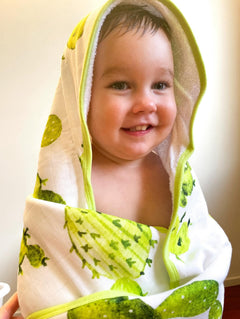 Cactus Oasis Hooded Bath Towel Set