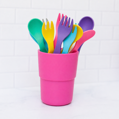 Plant-Based Cutlery Set - Purple (13cm)