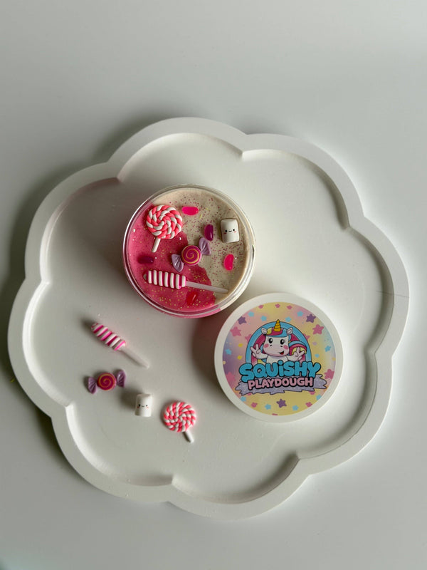 Squishy Play Playdough Tub – Candy