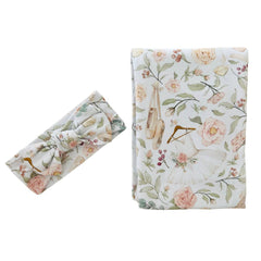 Cuddle Bug & Co Organic Jersey Baby Wrap Set Amelia