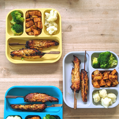 Plant-Based Bento Plates- Yellow (22x21cm)