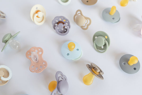 BIBS Round Colour Pacifier - Size 3 (18+ Months) 2 Pack