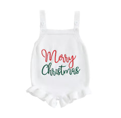 Merry Moments Ruffle Romper