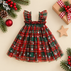 Christmas Wishes Tulle Dress