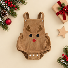 Rudolph Cord Romper