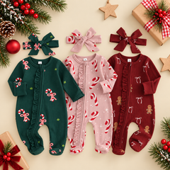 Christmas Ruffle Zippy Collection