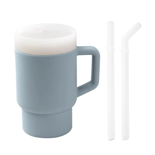 Silicone Mini Tumbler with Straw - 280ml