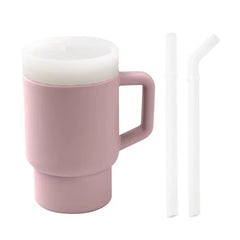 Silicone Mini Tumbler with Straw - 280ml