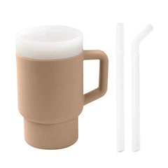 Silicone Mini Tumbler with Straw - 280ml