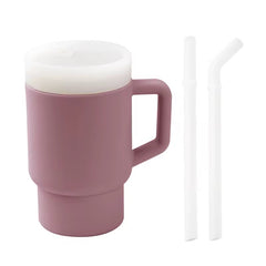 Silicone Mini Tumbler with Straw - 280ml