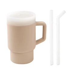 Silicone Mini Tumbler with Straw - 280ml