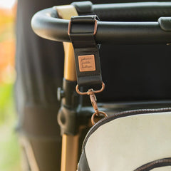 Petunia Pickle Bottom Stroller Clip Set - Antique Copper