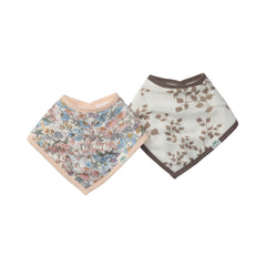 LouLou Lollipop Bandana Bib Set - 2pk