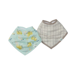 LouLou Lollipop Bandana Bib Set - 2pk