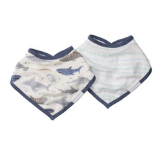 LouLou Lollipop Bandana Bib Set - 2pk