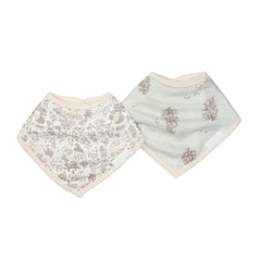LouLou Lollipop Bandana Bib Set - 2pk