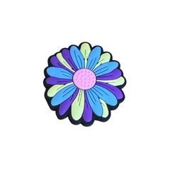 Large Bag Charm - Rainbows & Flowers