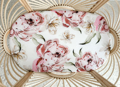 Peony Paradise Bassinet Sheet