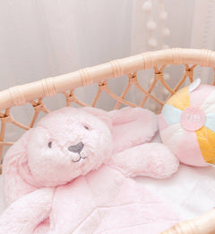 Betsy Bunny Soft Pink Comforter Toy 12"/30cm