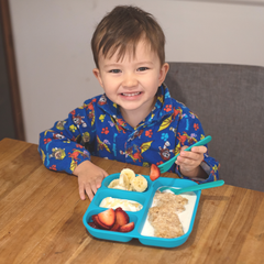 Plant-Based Bento Plate - Blue (22x21cm)
