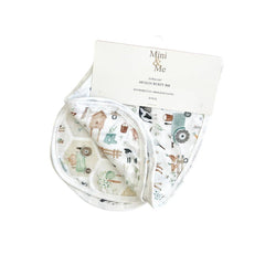 Cuddle Bug & Co Burp Bib Patchwork Farm & Farm Life