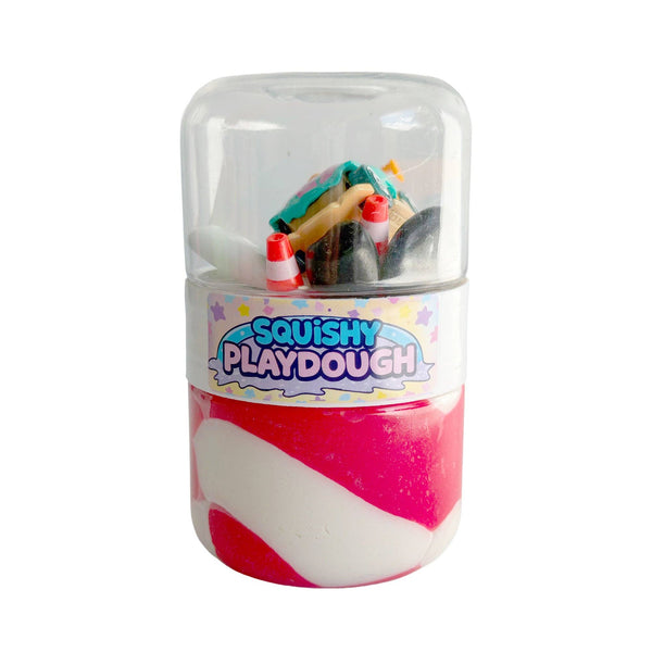 Squishy Play Playdough Mini Jar – Cars