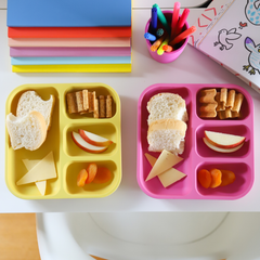 Plant-Based Bento Plates- Yellow (22x21cm)