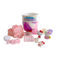 Squishy Play Playdough Mini Jar – Hello Kitty Inspired